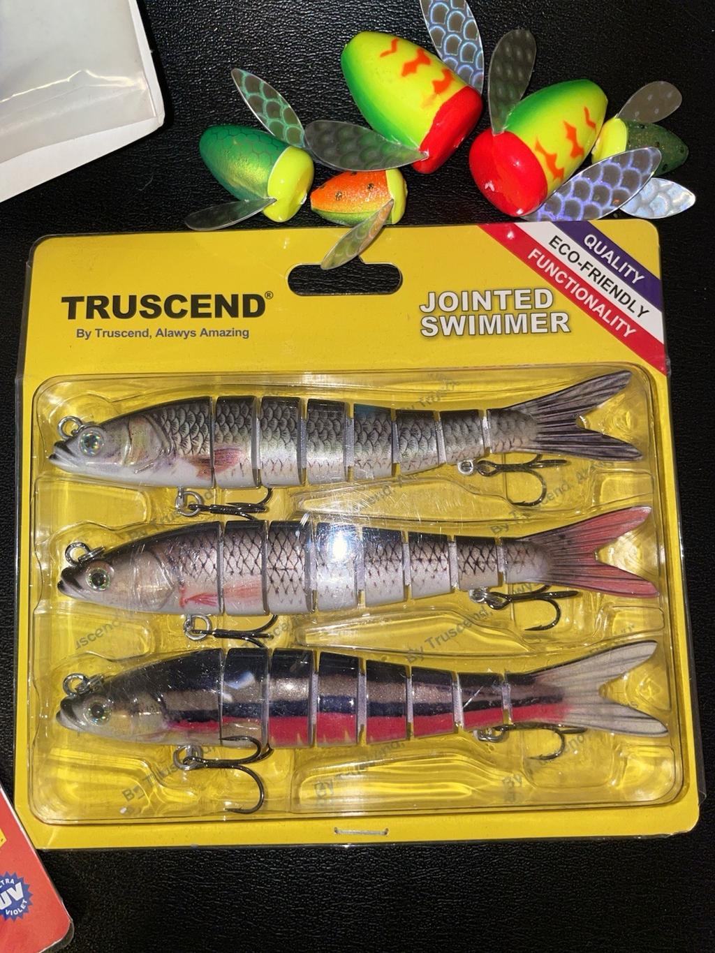 Fishing for Freshwater and Saltwater, Lifelike Swimbait for Bass Trout Crappie - Image 2