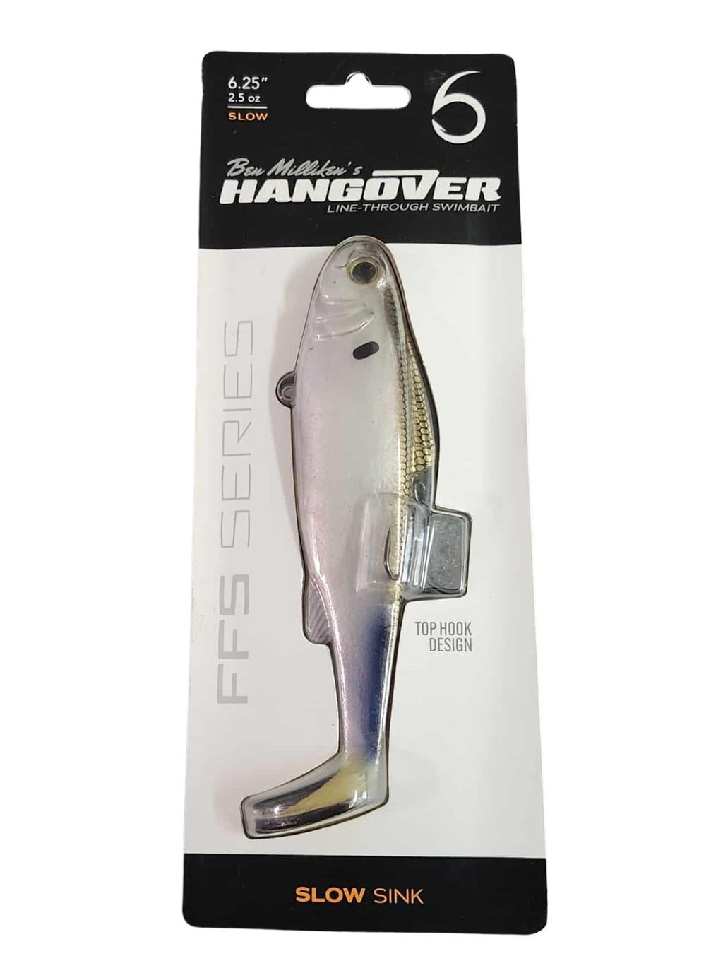 6th Sense Ben Milliken Hangover 6" Line Through Swimbait - 4K Shad HANG6S-4KS - Image 1