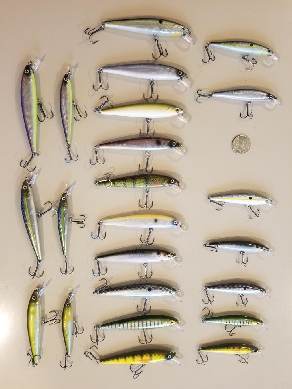 Jerkbait Bundle - Awesome Pack of Strike King KVD Jerkbaits - Great Colors! - Image 1