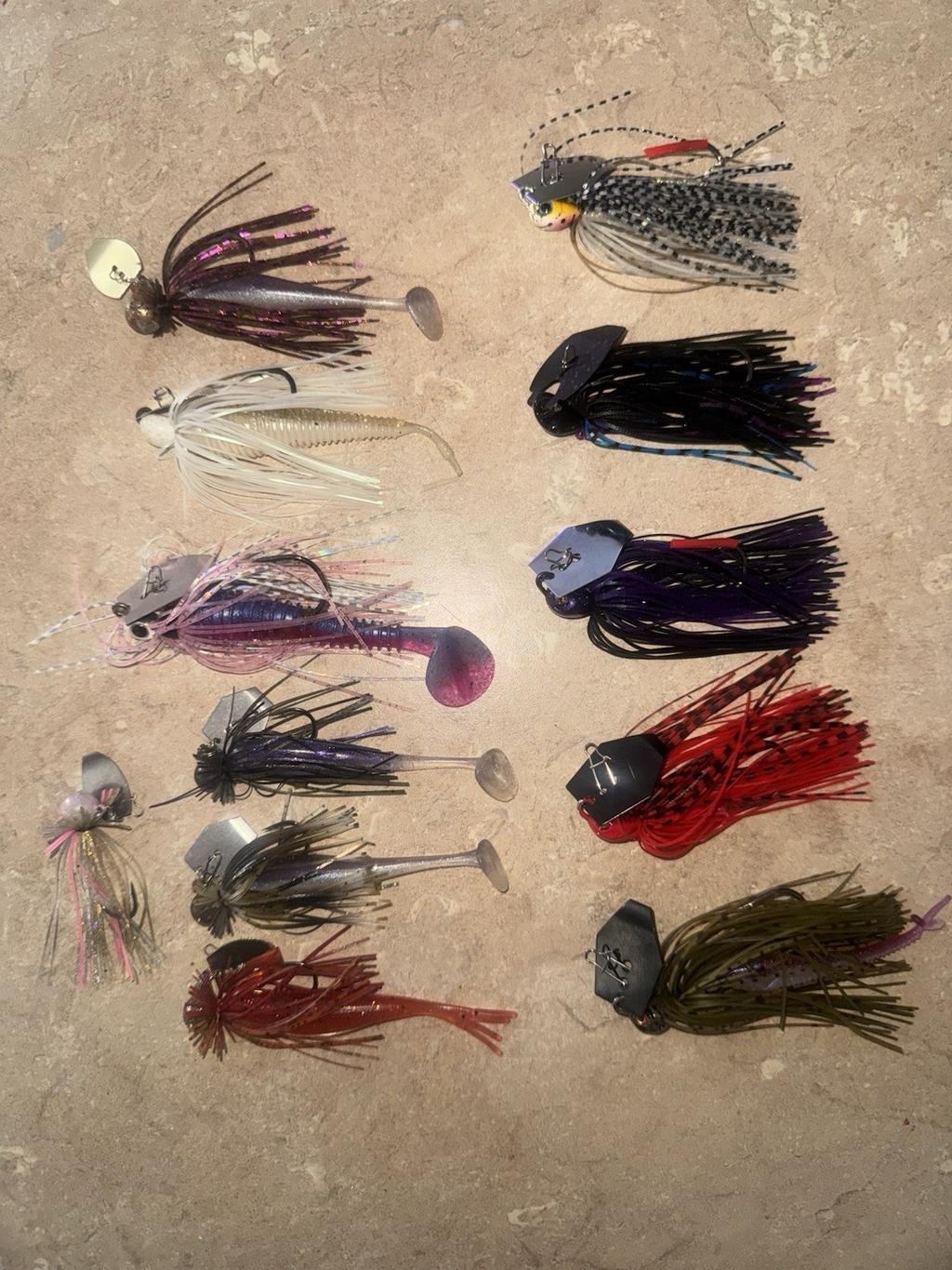 Chatterbait Bladed Jig Lot - Image 1