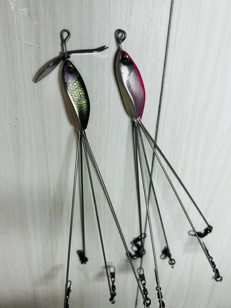 Megabass Spark 2-Piece Alabama Rig with Blade Used - Image 1