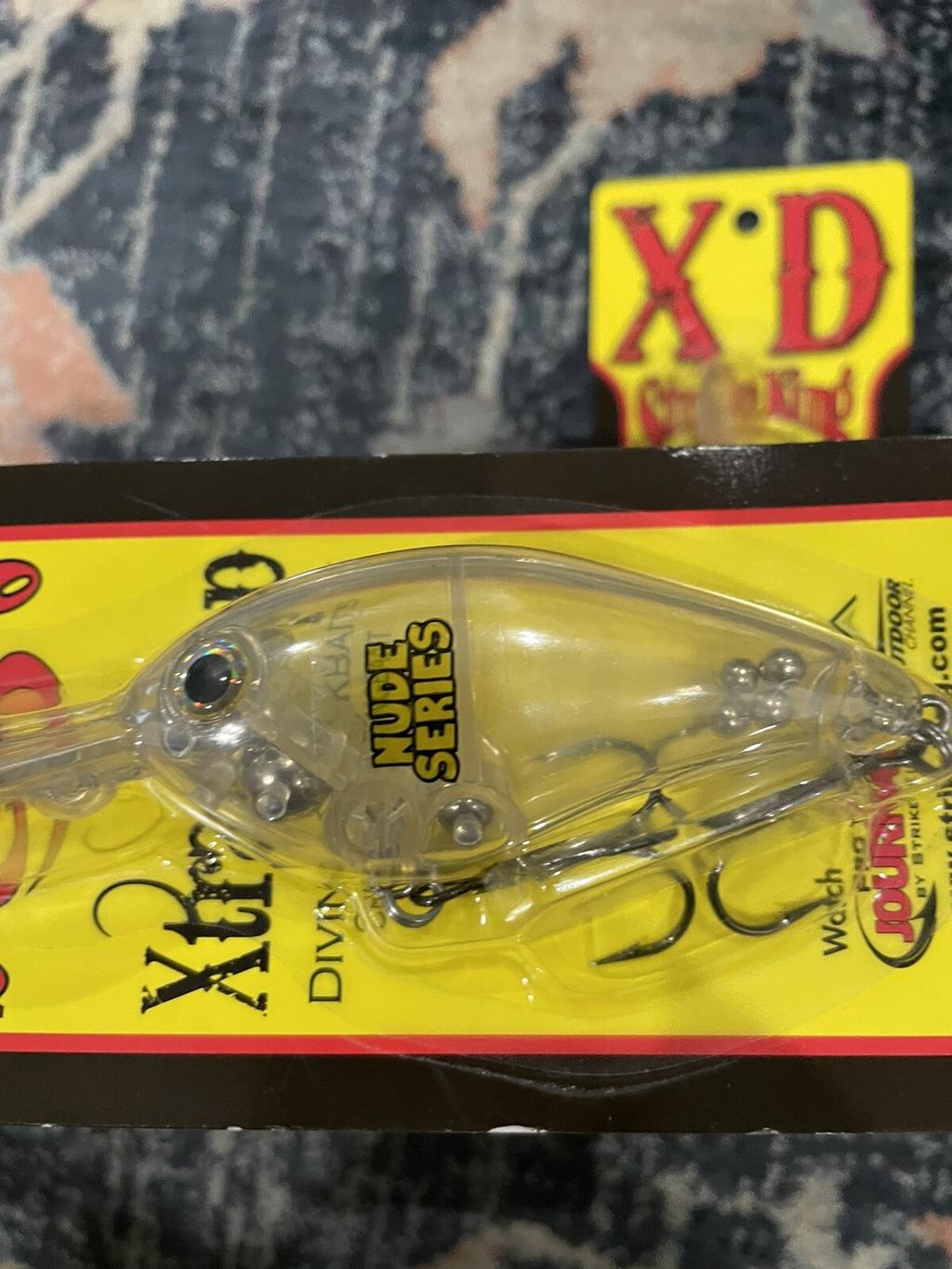 2X Strike King Crankbait HC8XD-U Nude Clear Unpainted Extra Deep Diving Lure - Image 6