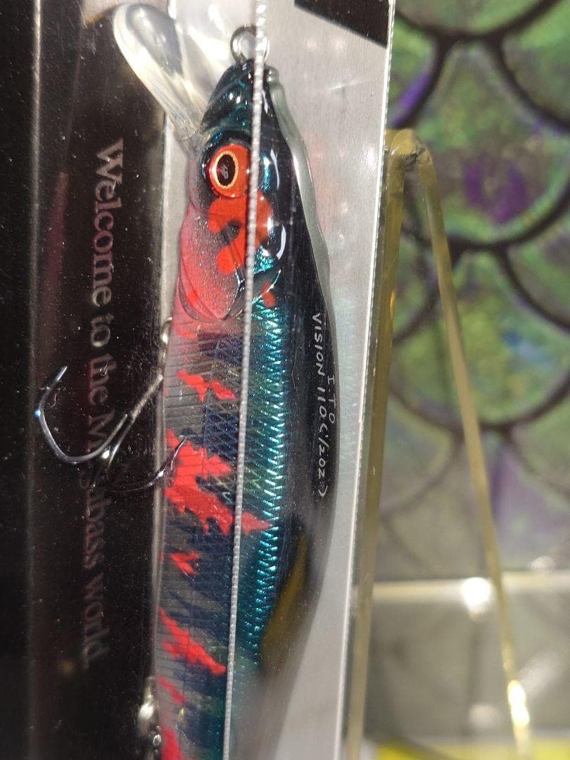 Megabass VISION ONETEN 110 SP-C Limited Bloody Hasu Jerk Bait Lure Japan - Image 4