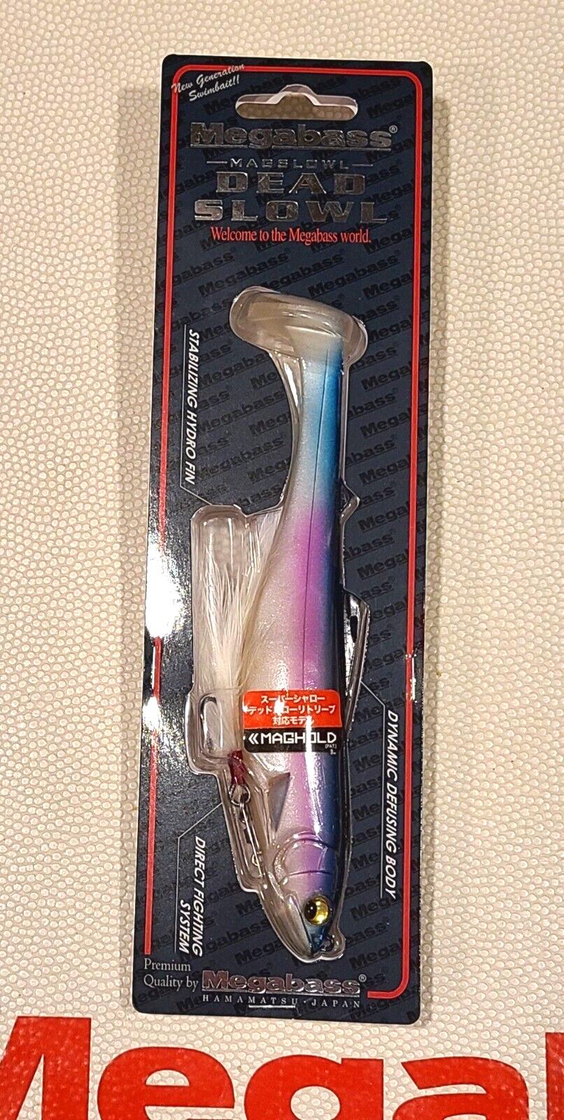 Megabass Magslowl DEAD SLOWL 7 inch "BLUE SHAD" Swimbait NIP FREE SHIP - Image 2