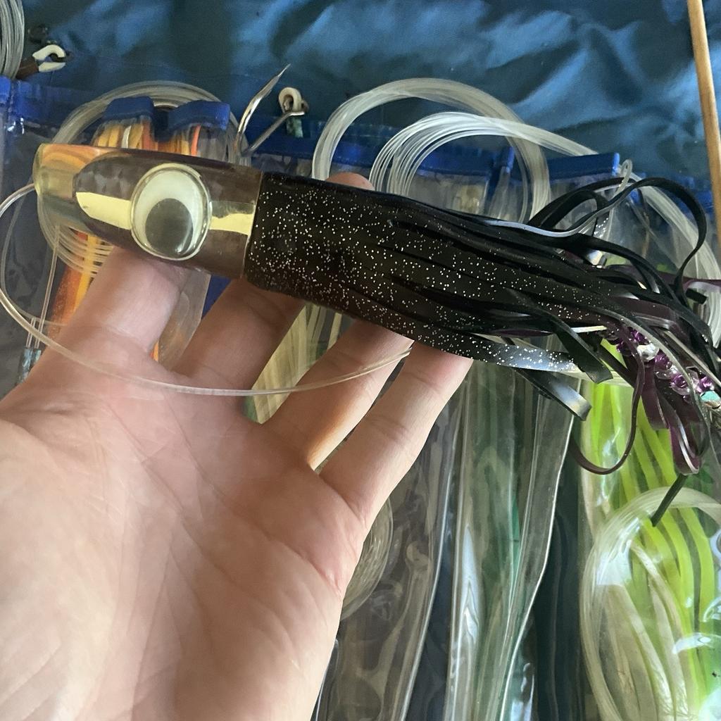 Saltwater Big Game Offshore Marlin, Maui, Wahoo, Dorado,Tuna Lures and Case - Image 6