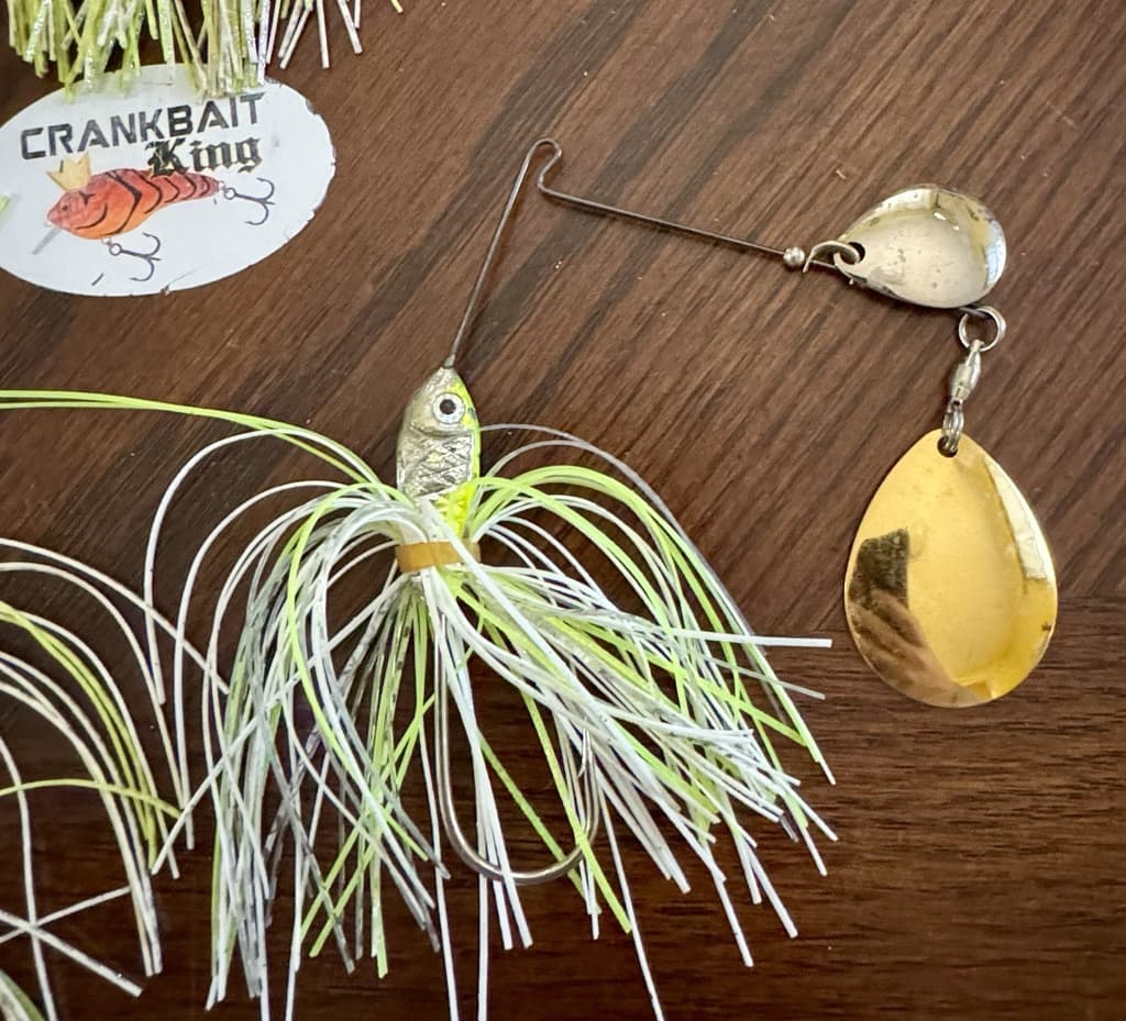 3 Titanium Wire Spinnerbaits Maybe Mann’s Stanley Terminator Strike King Horizon - Image 3