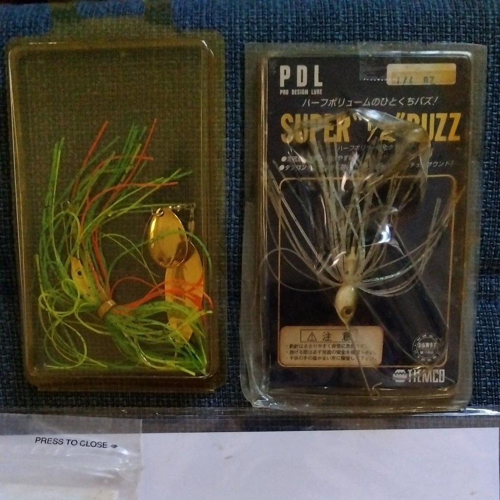 Spinnerbait, worm, glitter, squid soft lure, anchor, hook, set, season is - Image 10