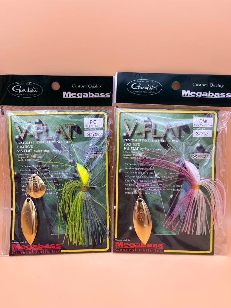 Fishing Lure 16-6 V-FLAT Spinnerbait Set of 4 Japan 1999-2004 3/8oz Limited Rare - Image 3