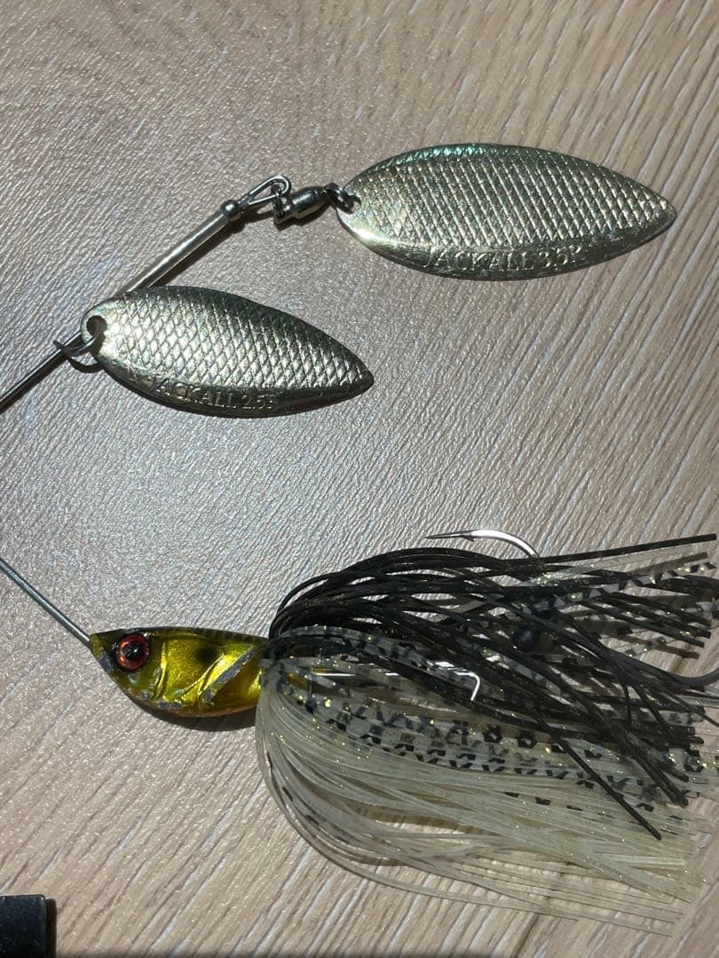 Jackal Dawn Spinnerbait Buzzbait 1/2oz New, Megabass SV-3 5/8oz Used - Image 3