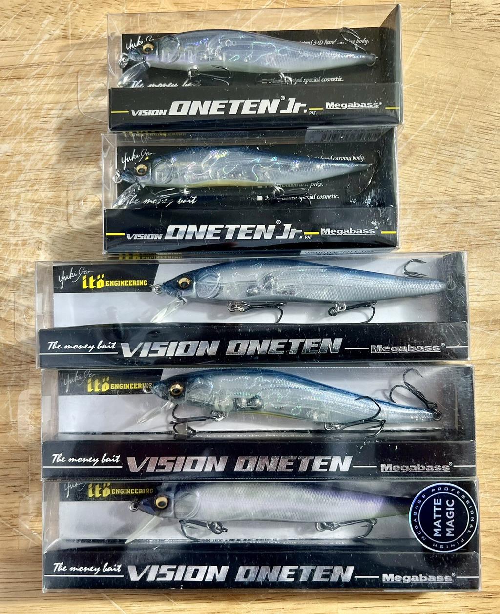 Megabass (Lot Of 5) Ito Vision 110 Jr. & Vision 110 Suspending Jerkbaits! NWT! - Image 9