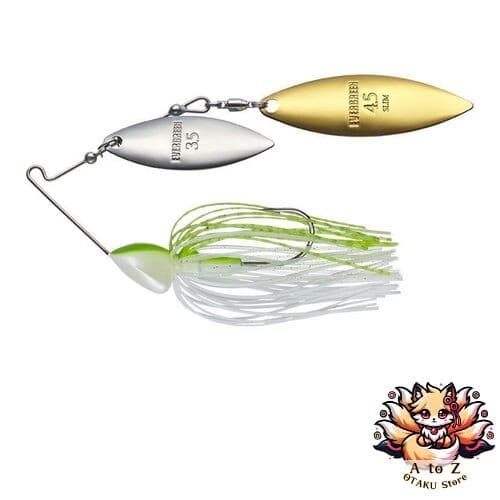 NEW Evergreen Jungle Walker Mini 3/8oz Double Willow Leaf #157 Lime Magic - Image 1