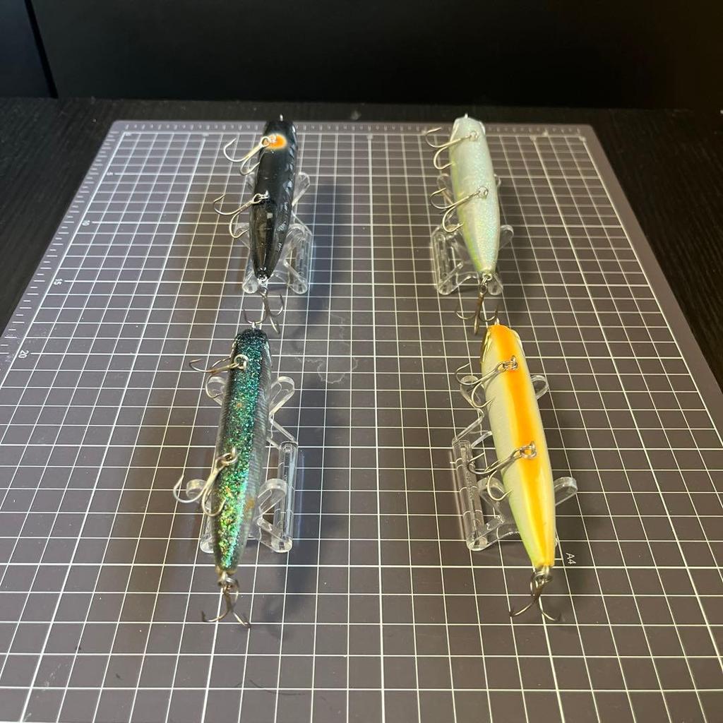 Evergreen Jastine 115 Topwater Lure Set 4pcs, Used, Fishing Accessories - Image 5