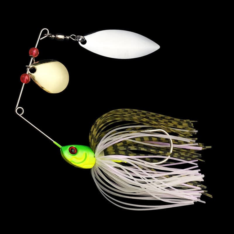 Bass Fishing Lures Spinner Baits Hard Metal Spinnerbait Buzzbait Swimbait Jigs - Image 8