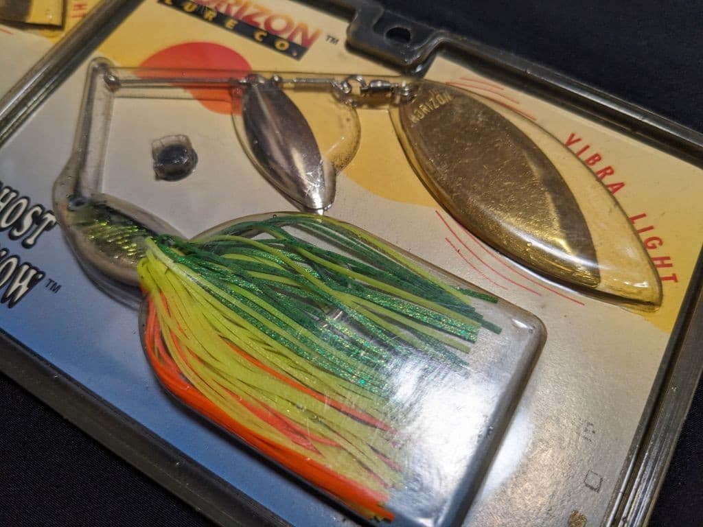 HORIZON GHOST MINNOW Spinnerbait 1/2oz Set of 2 Near Mint1 HORIZON GHOST MINNOW - Image 3