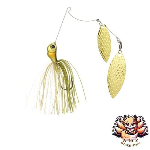 NEW Evergreen Spinnerbait D-Zone Double Willow Leaf 1/2oz Ayu #01 - Image 1