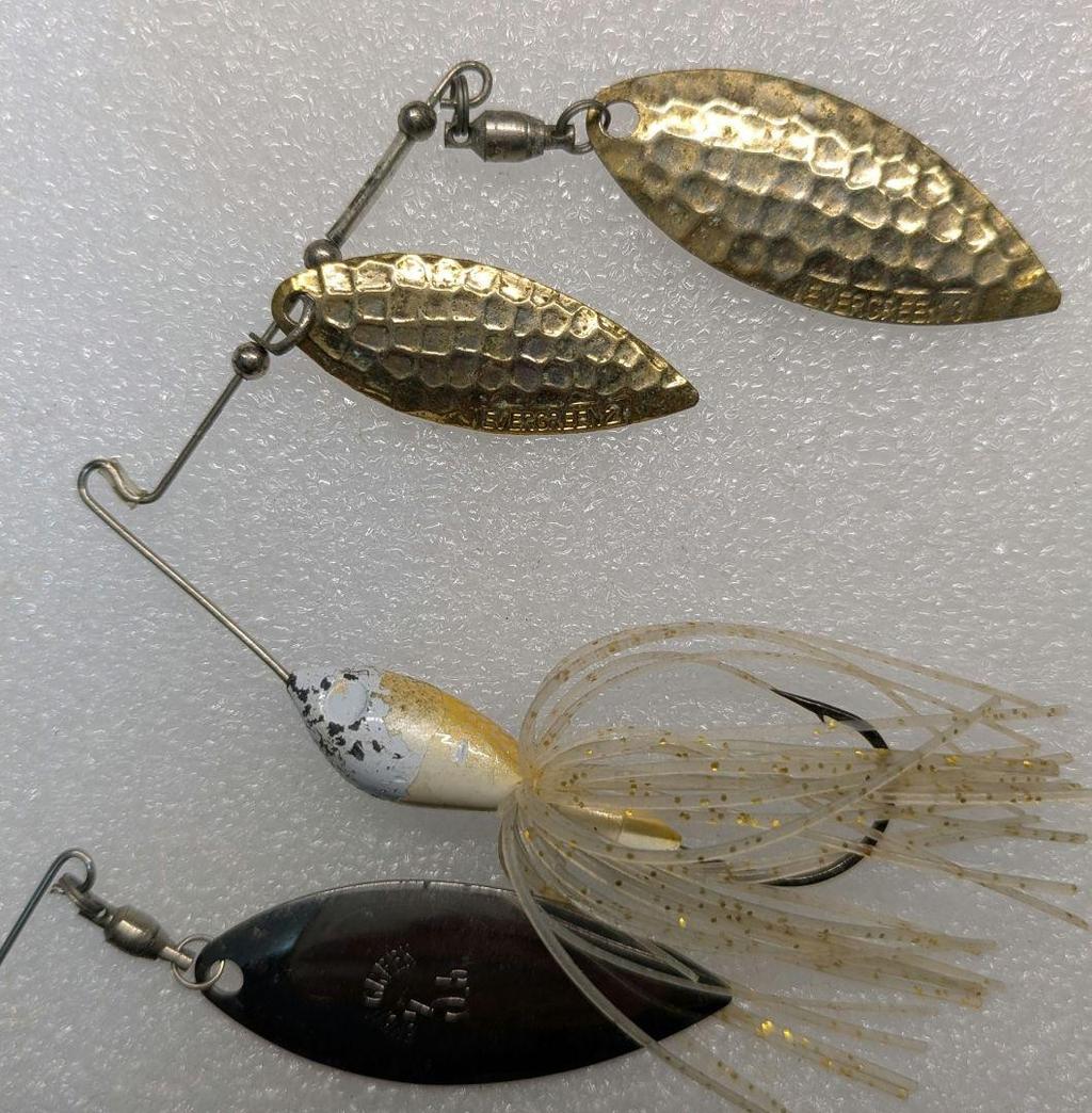 Evergreen SR Mini Spinnerbait 3-Piece Set, Used, Fishing Lure, Hard Bait - Image 4
