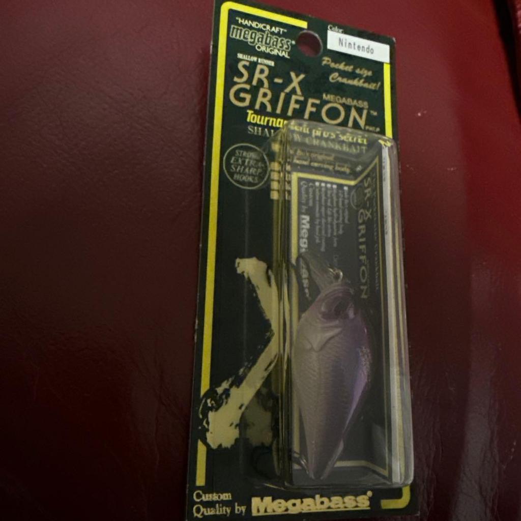 Megabass SR-X Griffon Nintendo Color Lure 2000 Rare Unused Fishing Equipment - Image 2