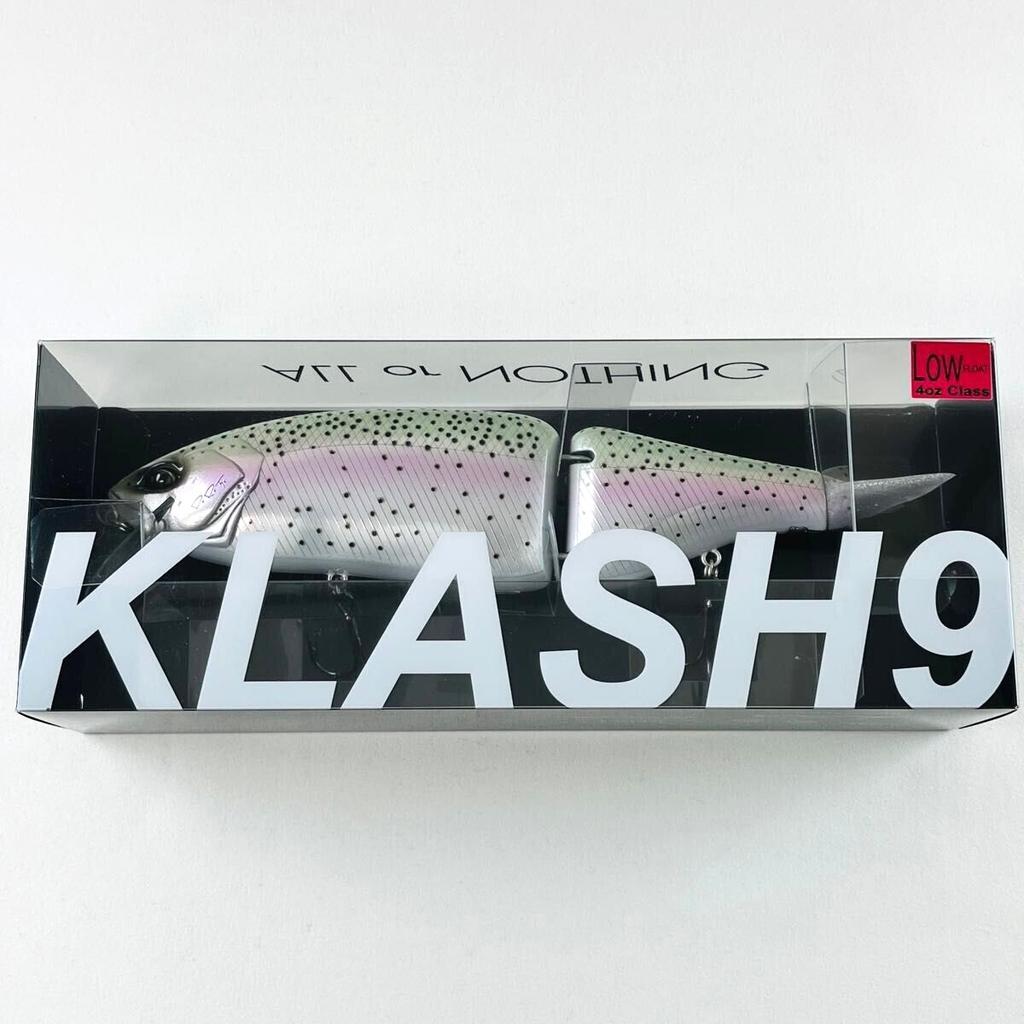 DRT KLASH 9 RAINBOW-1 Low Floating Swimbait Glide Bait Bass Fishing Japan Lure - Image 1