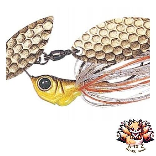 NEW Evergreen Spinnerbait D-Zone Fly Tandem Willow Leaf 1/4oz Black King #22 - Image 1