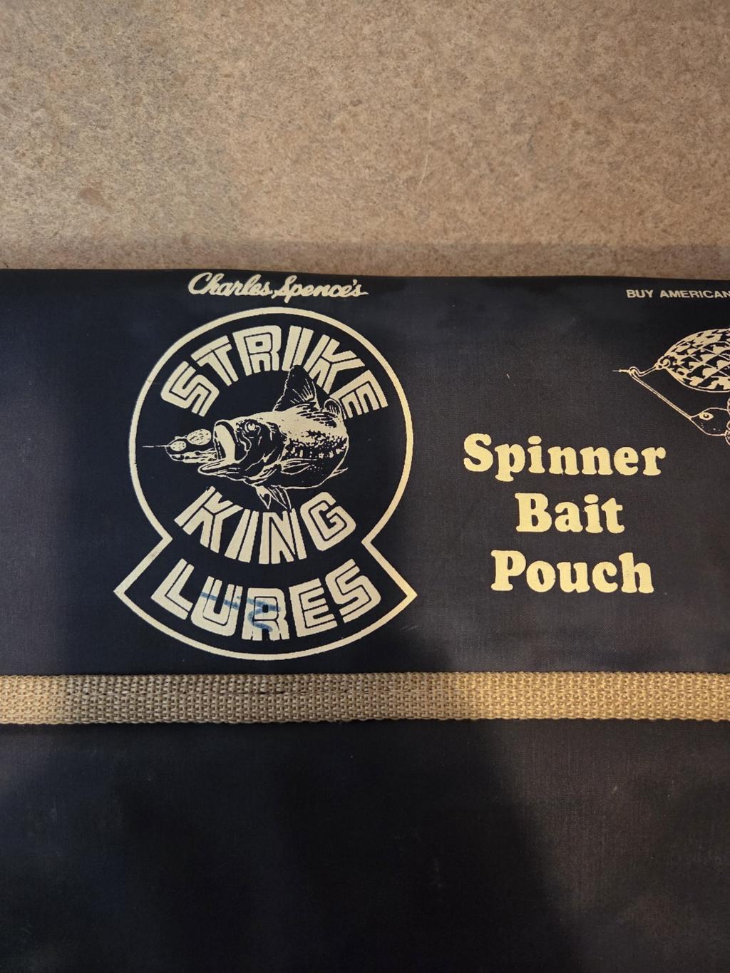 Spinner Bait Pouch Lures by Charles Spence's Strike King  with Spinners - Image 2