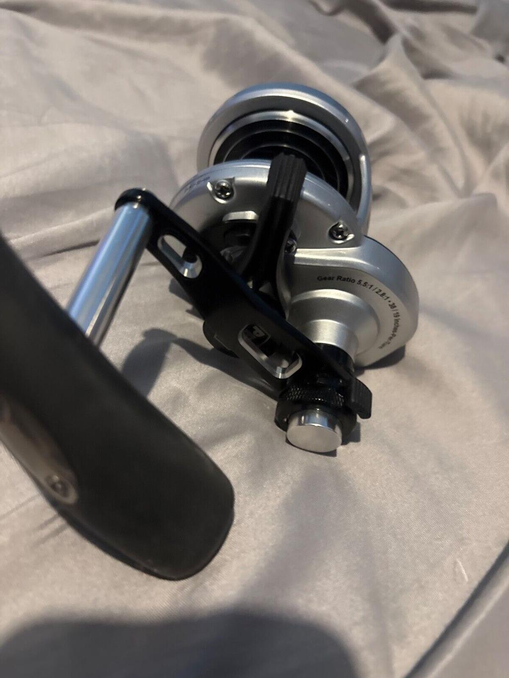 phantom 2 fishing real black and silver saltwater reel long casting inshore reel - Image 2