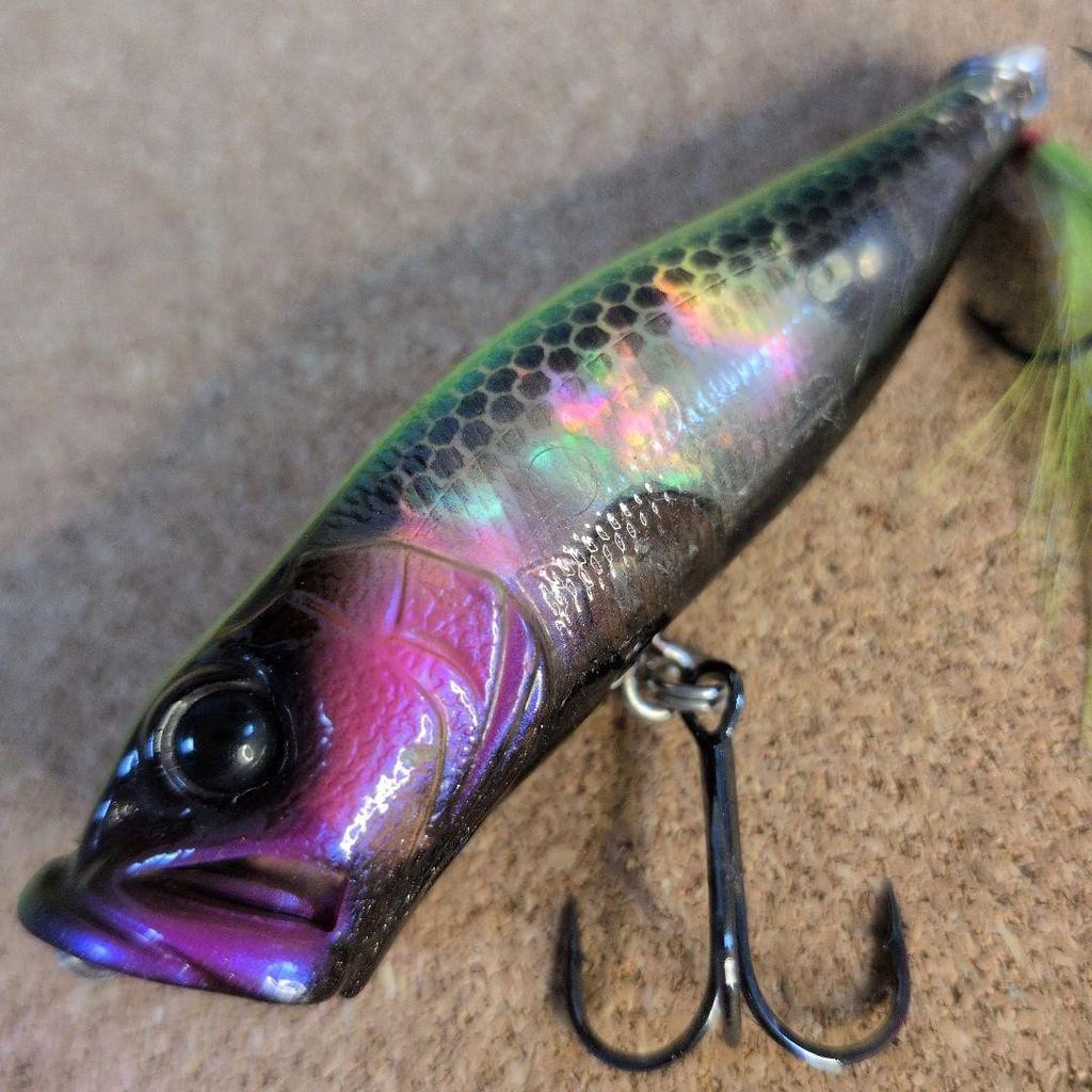 Megabass PopX ⑨ Topwater Lures 4-Piece Set Limited Edition Snake and AB Series - Image 2