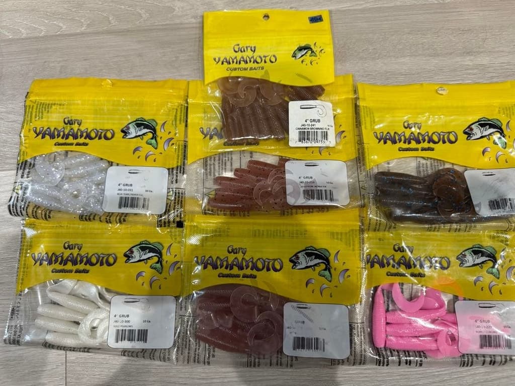 Gary Yamamoto 4 inch grub set - Image 1