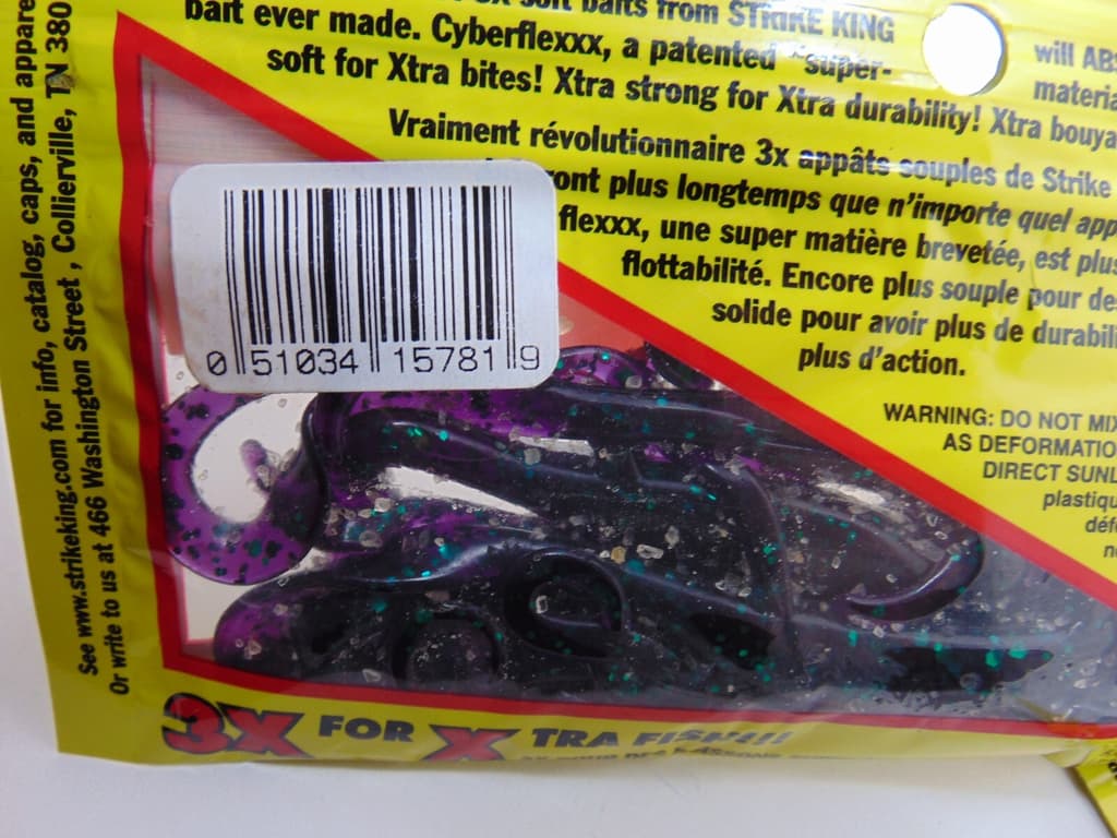 Strike King,  Fishing Soft Baits  Lot ,   SALT FLOATING BAITS LOT OF 11 PACKS - Image 7