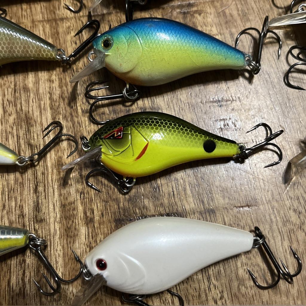 Lot Of 18 Squarebill Crankbaits Xcite Strike King Ark Unbranded No Combined Ship - Image 4