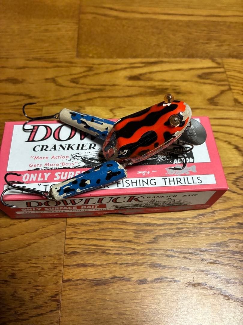 Dolluck BiwaKo Damesu Frog Lure Strawberry Kudagaeru Used - Image 4