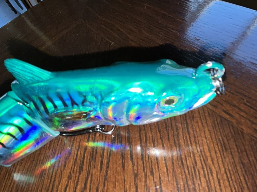 MACKEREL LURE LASER  The Original OC Swimbait 8-1/4 in. 2-3/4 oz. Medium - Image 10