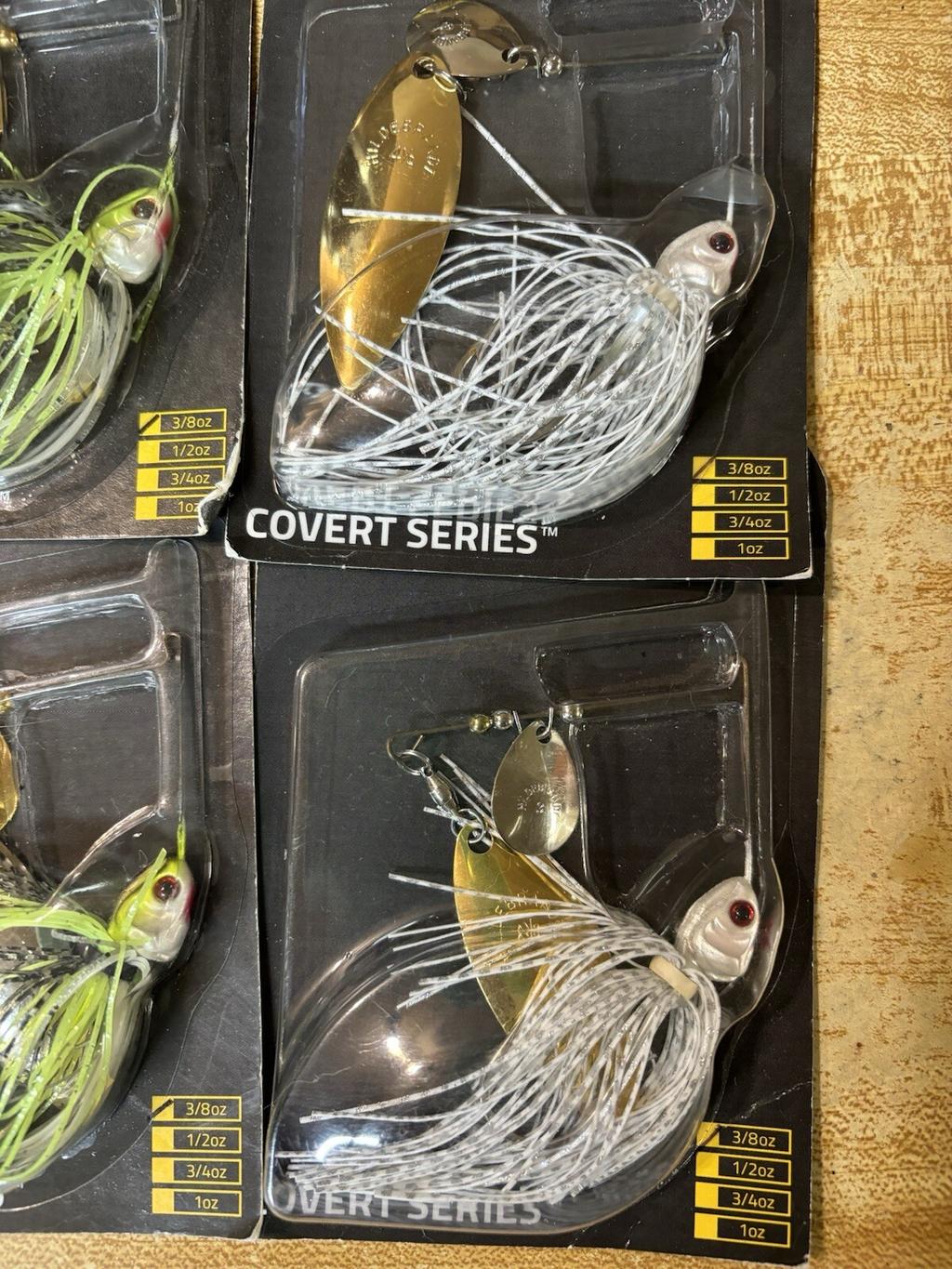 4 Booyah Covert Spinnerbaits 3/8oz.Willowleaf - Image 4