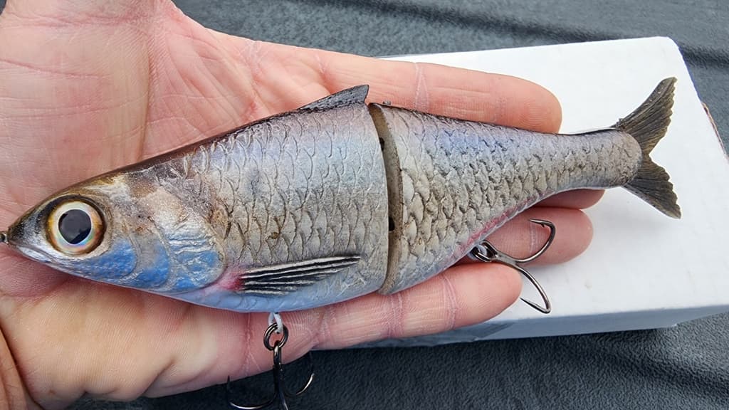 New Texas Swimbaits Gizzard Glide 8" 3.5oz Glide bait Chad Shad Clutch Pizz - Image 9