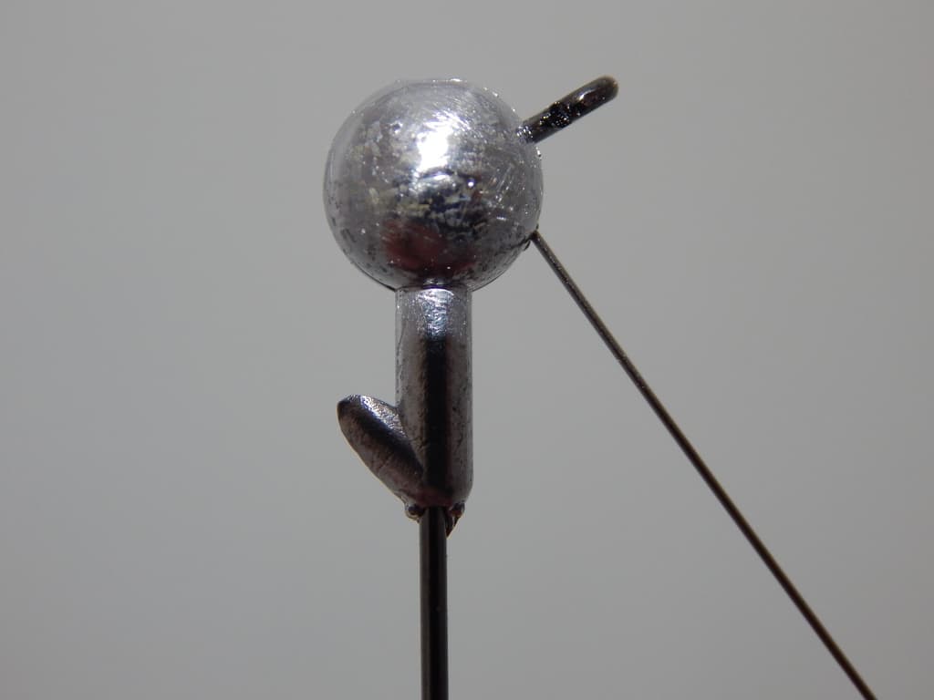 12 - 1/4oz 3/0 Painted Weedless Jigheads FLATEYE Grub Head Swimbait Umbrella Rig - Image 4