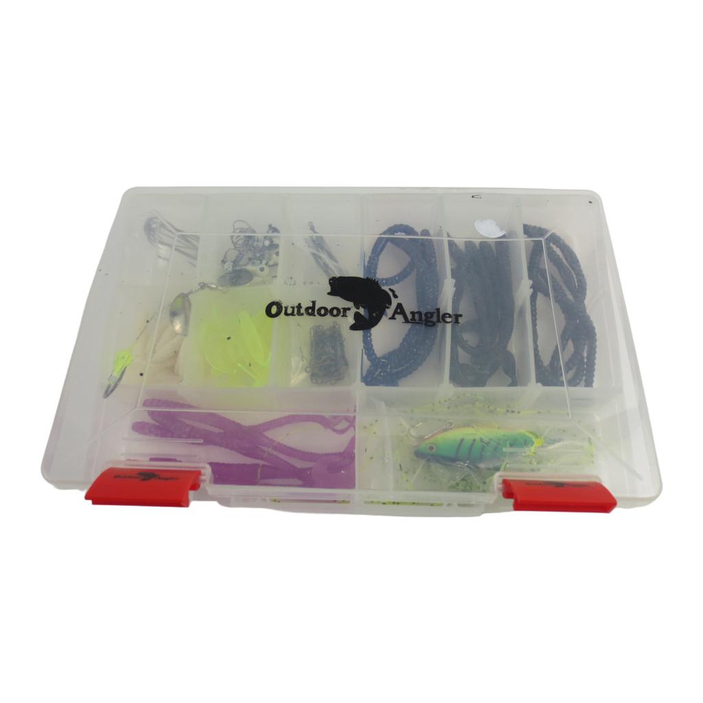 Fishing Accessories Lures Bait Hooks Tackle Box Set Kit - Image 2