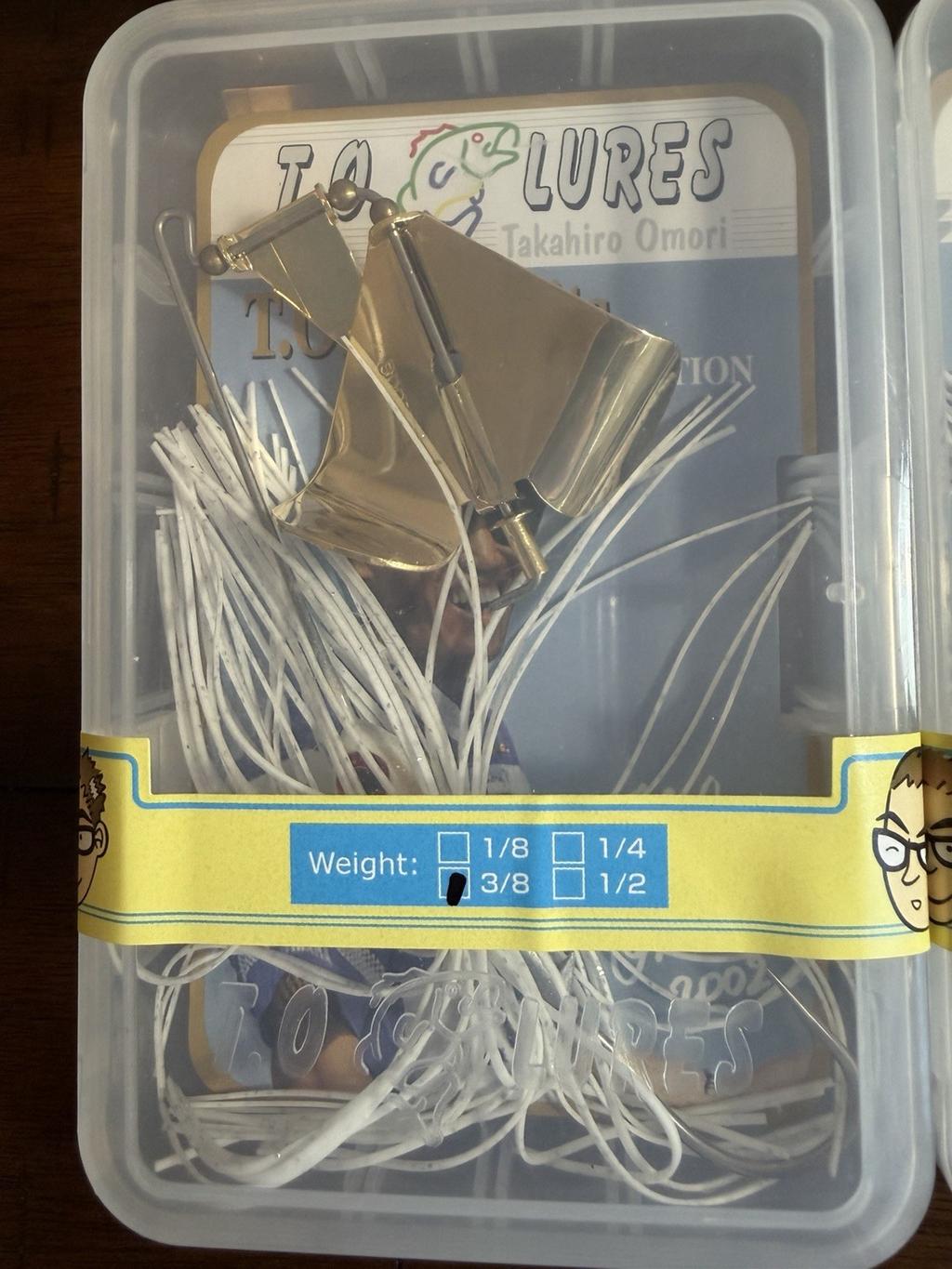 Lot of 4 2002 LUCKY CRAFT TO Buzzbait Takahiro Omori Very Rare Clacker Hard Case - Image 2