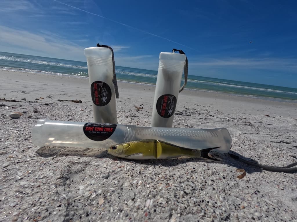 A-Rig Fishing Tackle Tube - 3 Pack -  Free Shipping - Stipers - Bass - Rock Fish - Image 2