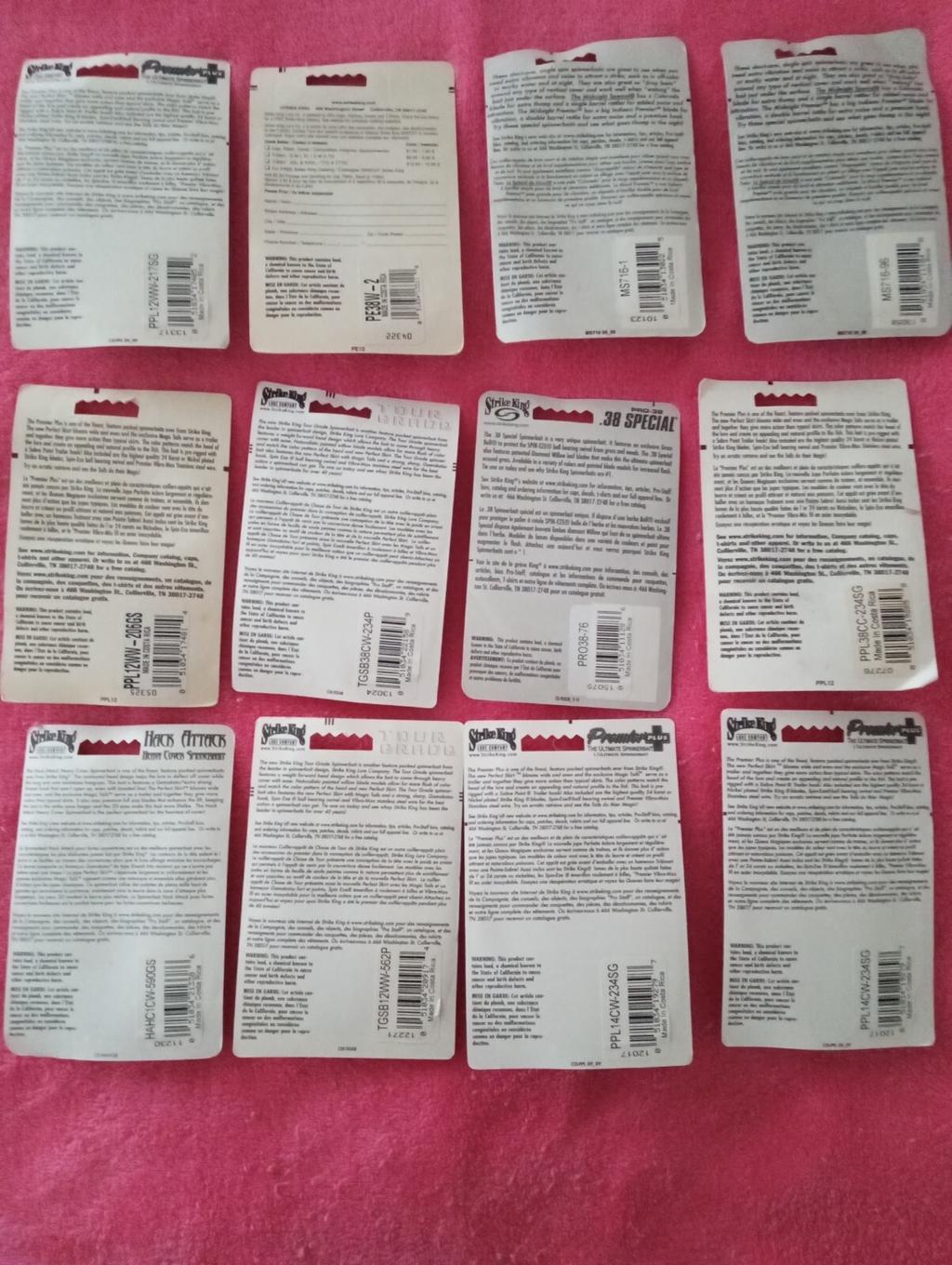 strike king spinnerbait lot of 12 - Image 3