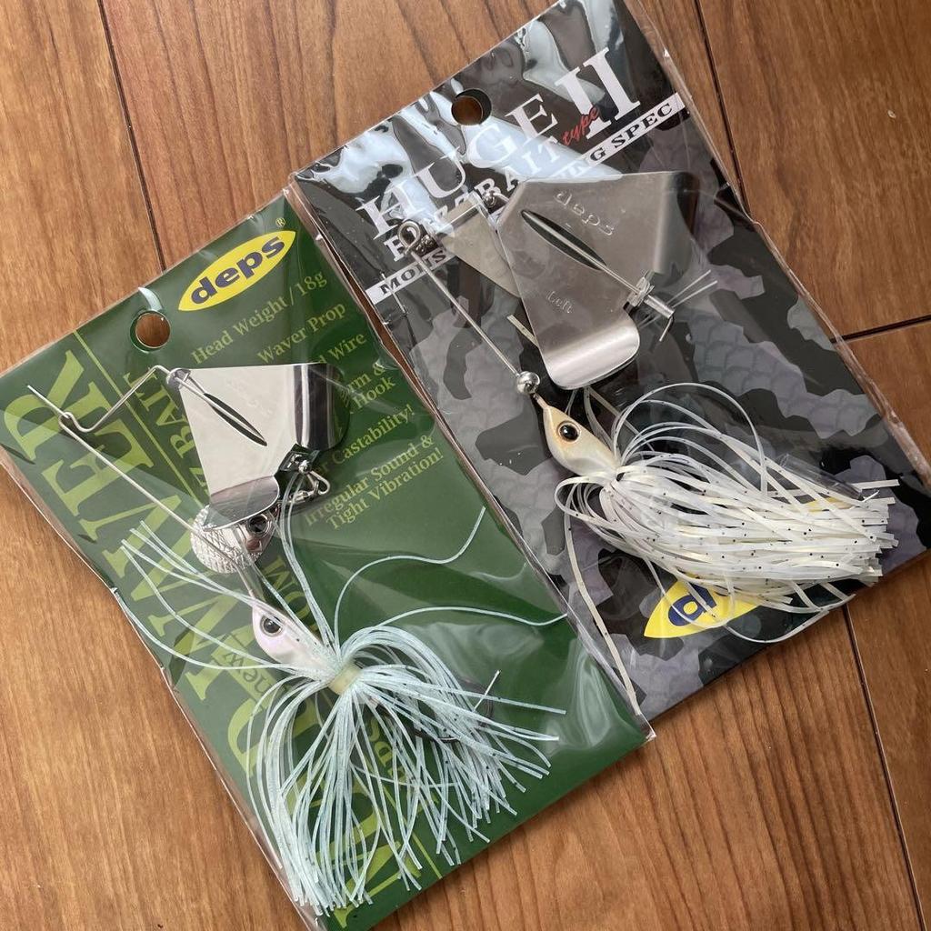 Fishing Lure deps Deps Mud Weber Huge Buzzbait Type II 2 sets - Image 1