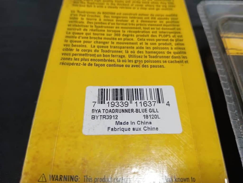 BOOYAH Frog, Toad Runner, Pad Crasher, 4-piece set, 2 sets, for Snakehead, - Image 7