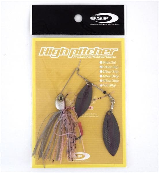 O.S.P Spinnerbait Buzzbait High Pitcher 5/16oz Double Willow Pink Lady S68 - Image 1