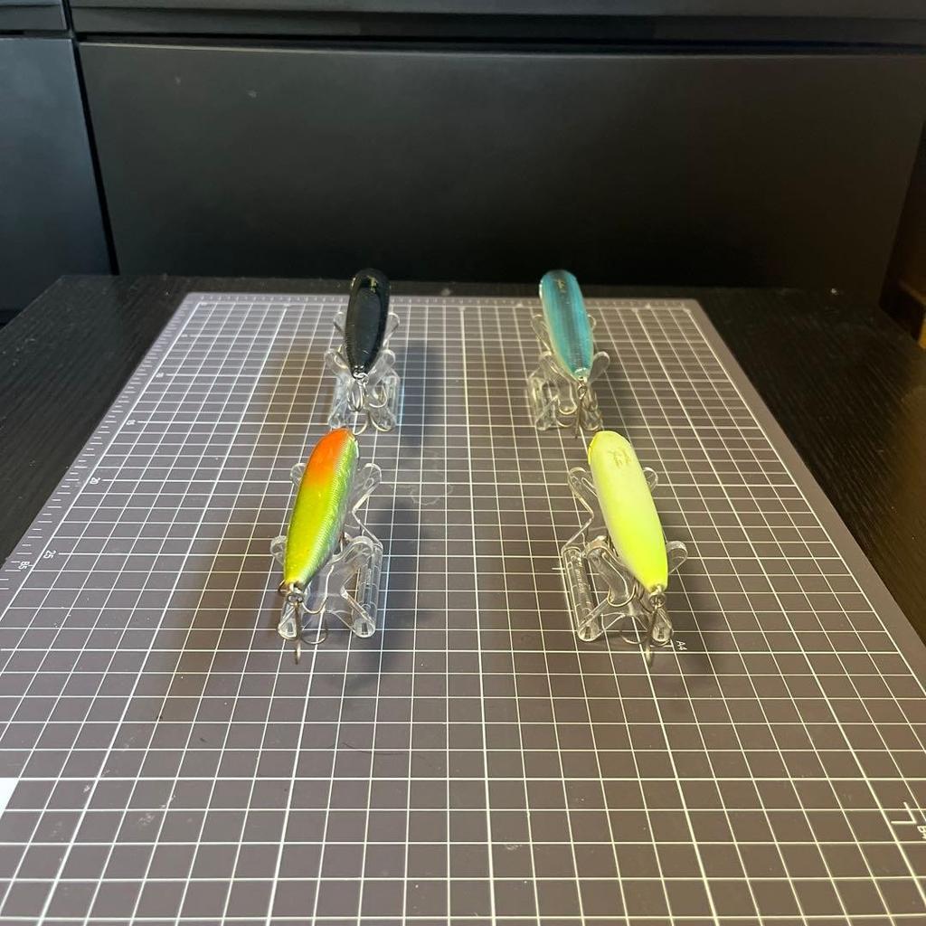 Evergreen Jastine 115 Topwater Lure Set 4pcs, Used, Fishing Accessories - Image 4