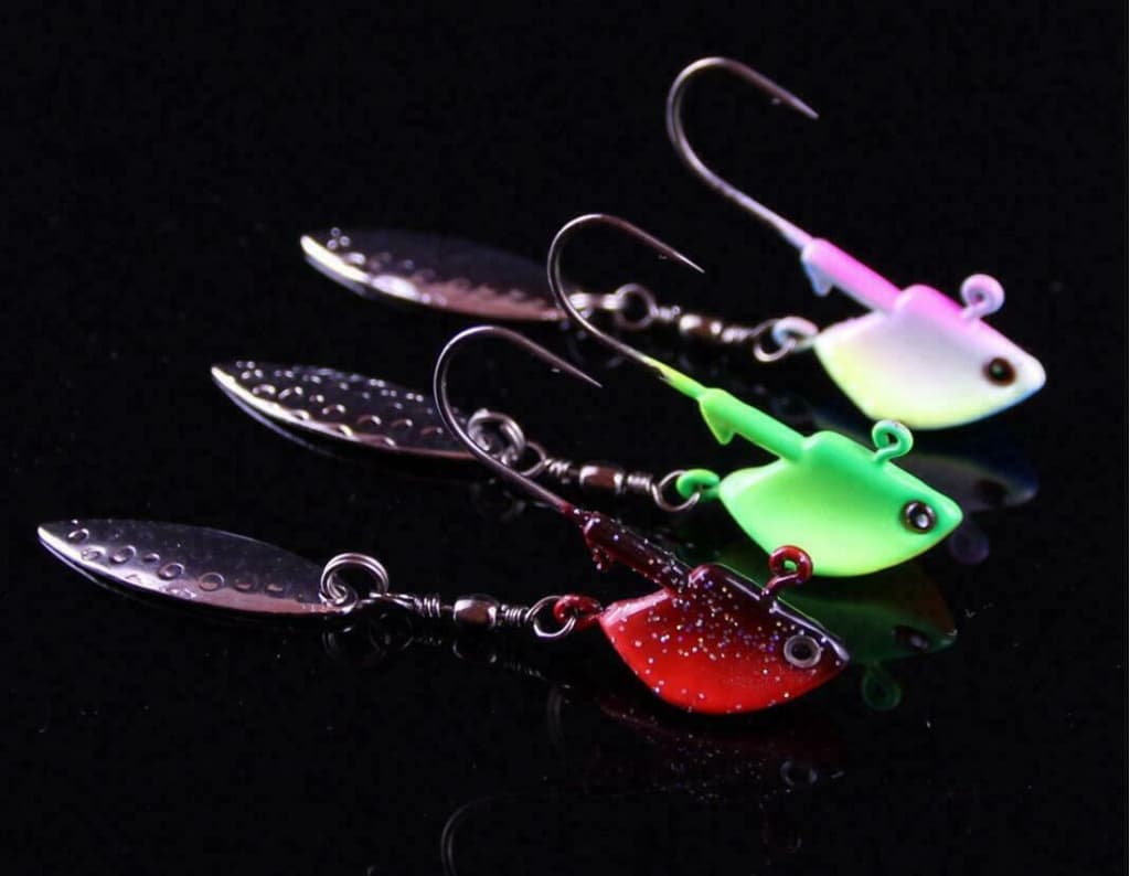 8PCS Jig Head Fishing Hooks Spinner Metal Jigging Fishing Lures Ice Swimbait 14g - Image 3