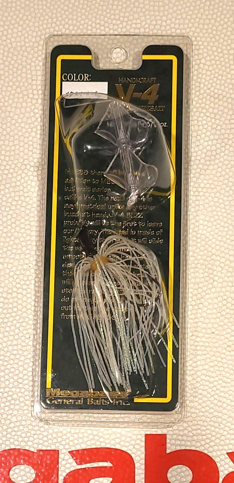 WOW! Megabass V-4 PROP BUZZ BUZZBAIT "METAL SILVER" 5/16 Oz. FREE SHIP - Image 1