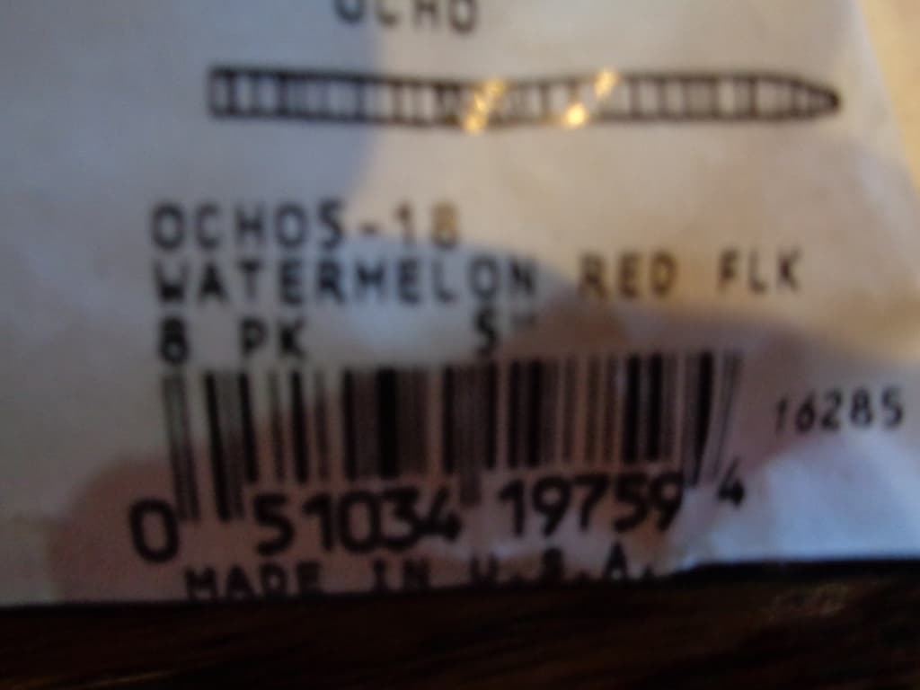 Strike King KVD Perfect Plastics Ocho, Twelve 5" 8 Packs, Twelve Colors, New - Image 10