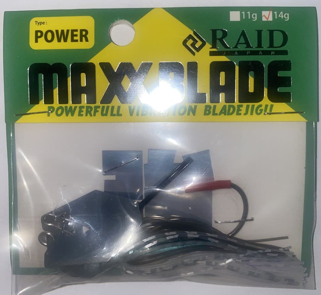 Raid Japan Bladed Jig Maxx Blade Type-Power 14g 04 Smoky Pearl Chatterbait - Image 1