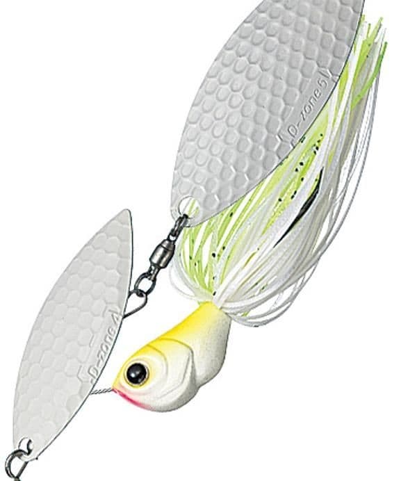 Evergreen D Zone Spinnerbait Buzzbait 1/2oz Double Willow Blade Used - Image 1