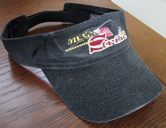 6 Custom Spinnerbaits, 1 Cavitron Buzzbait, 1 Mega Strike visor. - Image 11