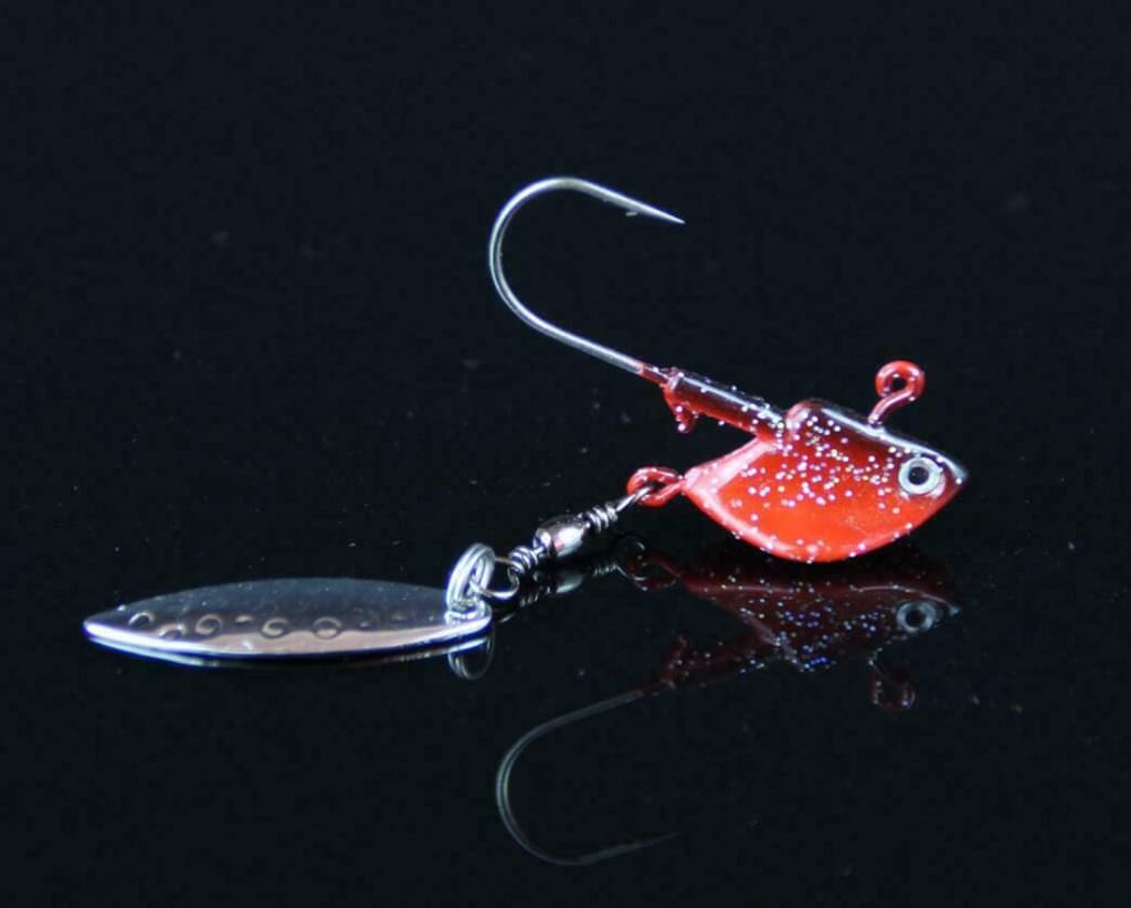 8PCS Jig Head Fishing Hooks Spinner Metal Jigging Fishing Lures Ice Swimbait 14g - Image 9