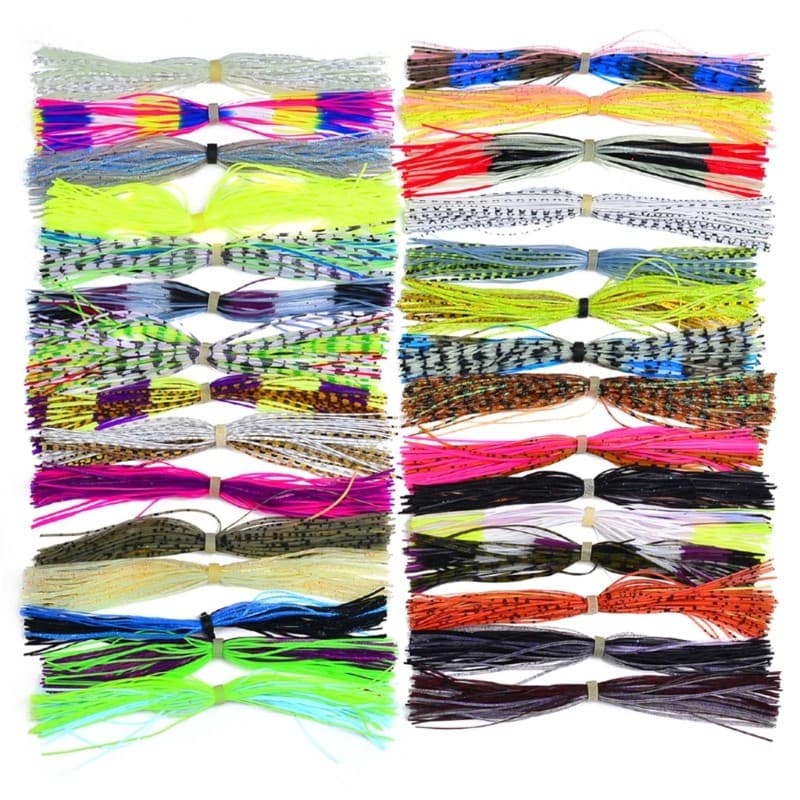 Jig Skirts Buzzbaits Jig Squid Skirt Fly Tying Materials Fishing Accessories - Image 1